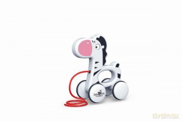 Bam Bam Zebra na kółkach