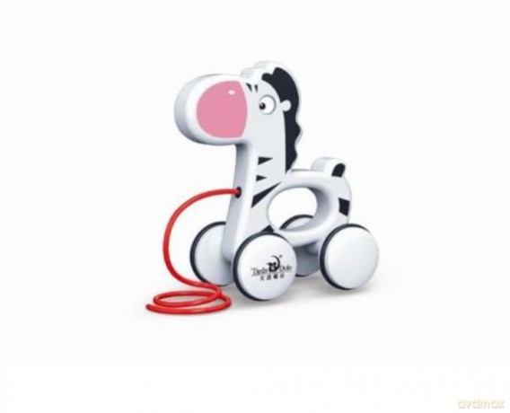 Bam Bam Zebra na kółkach