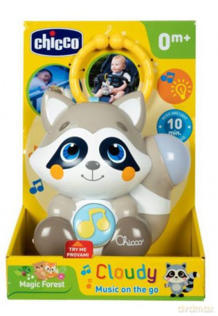 Chicco Nocna lampka i zawieszka do wózka Szop