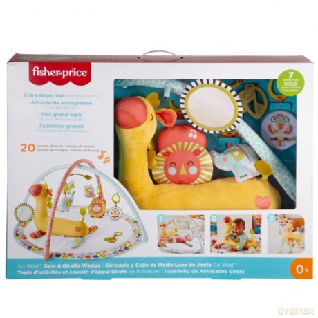Fisher-Price Mata sensoryczna z żyrafą MATTEL