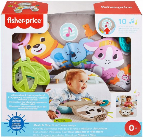 Fisher-Price Muzyczny Leniwiec Poduszka z wibracjami MATTEL