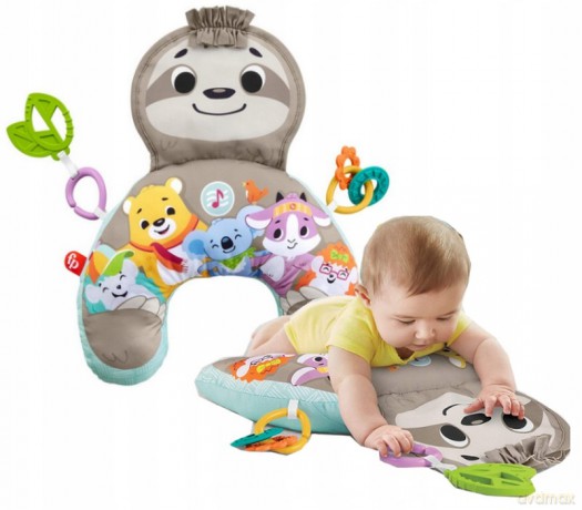 Fisher-Price Muzyczny Leniwiec Poduszka z wibracjami MATTEL