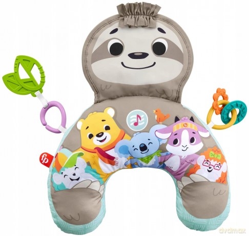 Fisher-Price Muzyczny Leniwiec Poduszka z wibracjami MATTEL