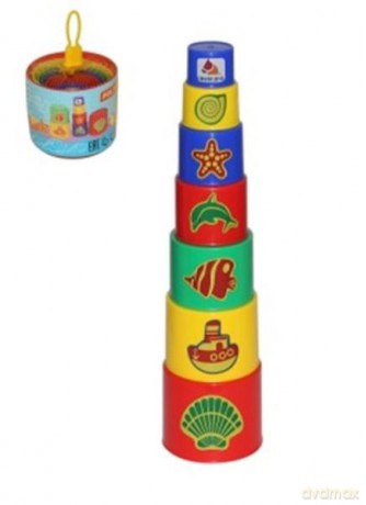 Polesie Piramidka (7 el.) w siatce