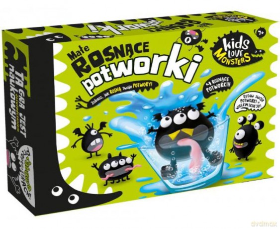 Rosnące potworki Kids Love Monster LISCIANI
