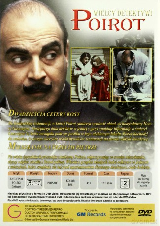 Wielcy Detektywi: Poirot 04: Dwadzieścia cztery kosy / Mieszkanie na trzecim piętrze [DVD]