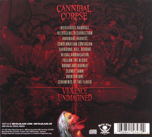 Cannibal Corpse: Violence Unimagined (digipack) [CD]