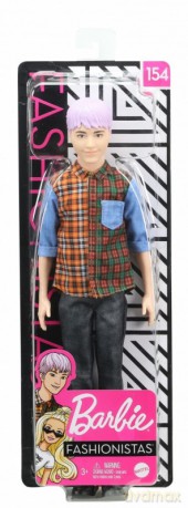 Lalka Barbie Fashionistas Stylowy Ken GYB05