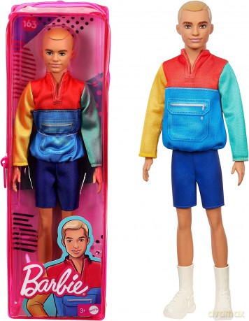 Lalka Barbie Fashionistas Stylowy Ken GRB88