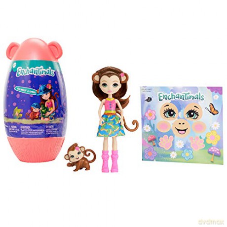 Barbie Enchantimals Lalka Niespodzianka