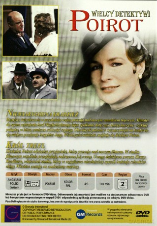 Wielcy Detektywi: Poirot 06: Niewiarygodna kradzież / Król Trefl [DVD]