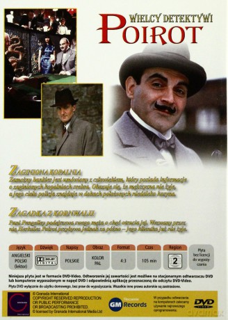 Wielcy Detektywi: Poirot 09: Zaginiona kopalnia / Zagadka z Kornwalii [DVD]