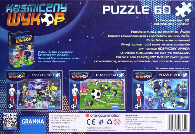 GRANNA 60 el. Kosmiczny Wykop [PUZZLE]