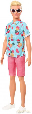 Lalka Barbie Fashionistas Stylowy Ken GYB04