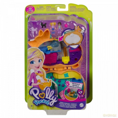 Zestaw figurek Polly Pocket Corgi. Przytulasy [FIGURKA]