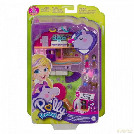 Zestaw figurek Polly Pocket Kucyk. Skoczkowo. [FIGURKA]