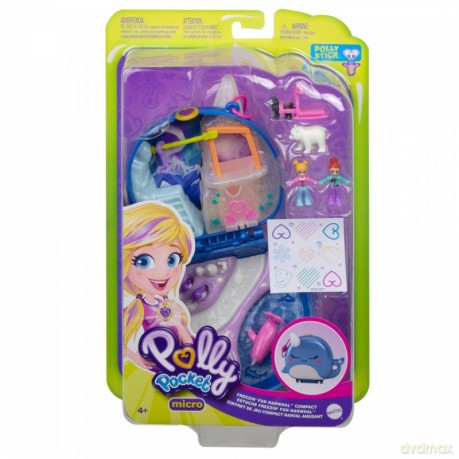 Zestaw figurek Polly Pocket Narwal Zimowa Kraina [FIGURKA]