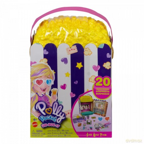 Zestaw figurek Polly Pocket popcorn z niespodziankami [FIGURKA]