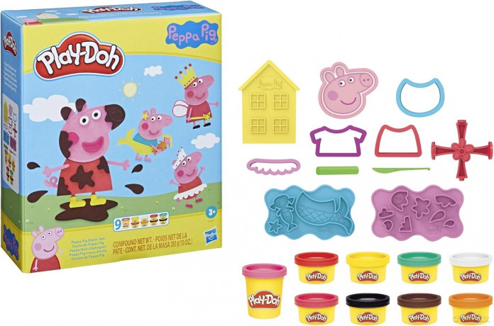 Zestaw z masą plastyczną PlayDoh Świnka Peppa
