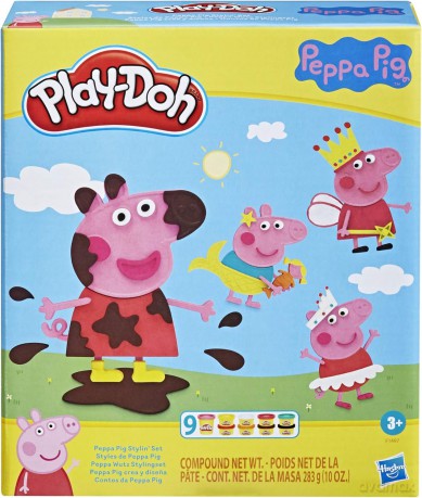 Zestaw z masą plastyczną PlayDoh Świnka Peppa
