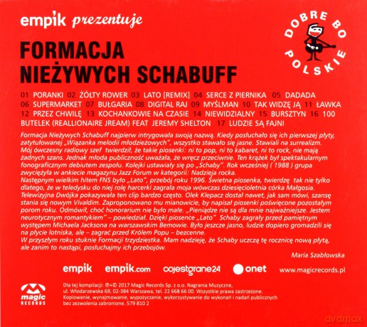 Formacja Nieżywych Schabuff: Dobre Bo Polskie [CD]