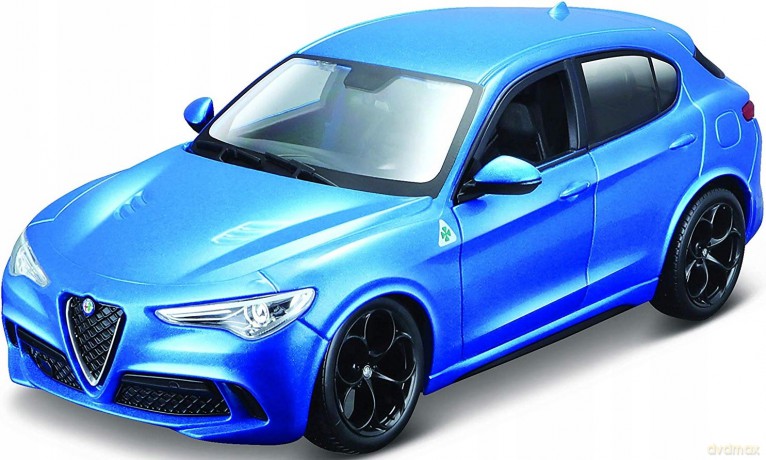 Alfa Romeo Stelvio Blue 1:24