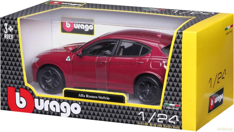 Alfa Romeo Stelvio Red 1:24