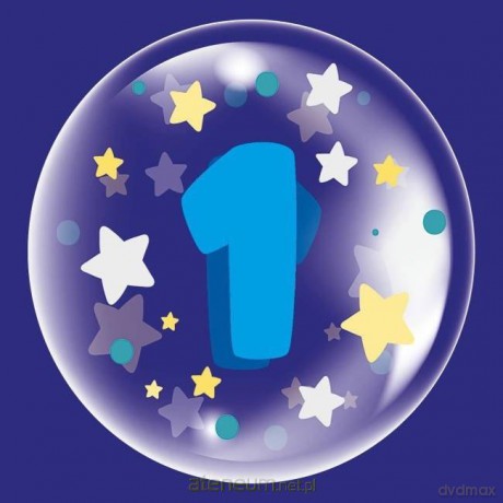 Balon 45 cm dla chłopca cyfra 1