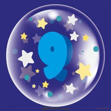 Balon 45 cm dla chłopca cyfra 9