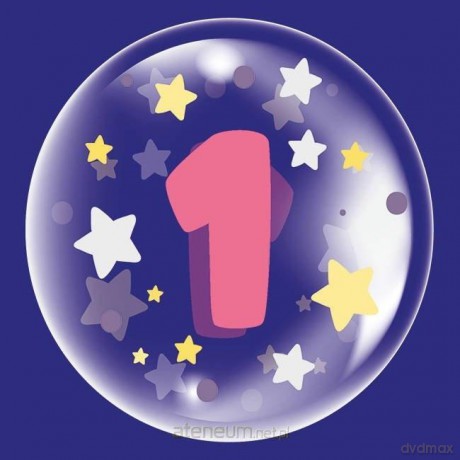 Balon 45 cm dla dziewczynki cyfra 1