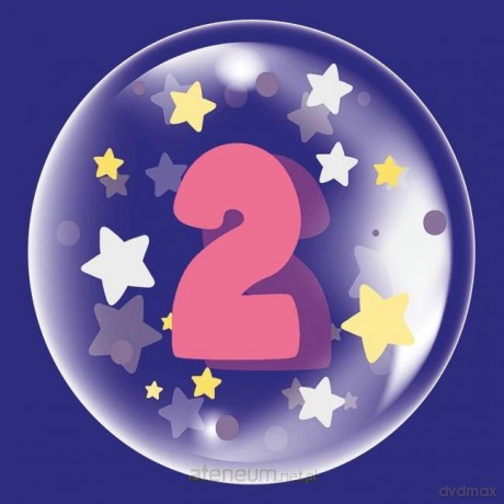 Balon 45 cm dla dziewczynki cyfra 2
