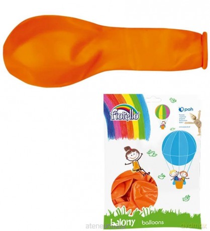 Balony Metal 12 pomarańczowy (100 szt)