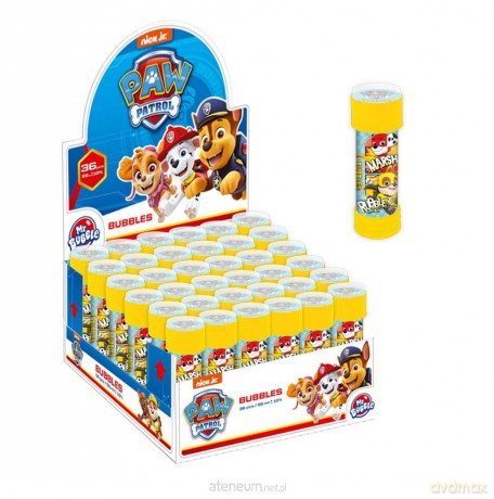 Bańki mydlane Psi Patrol 55 ml (36 szt)
