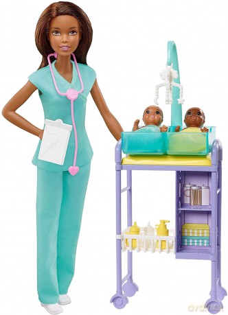 Barbie Kariera. Lalka + akcesoria GKH24