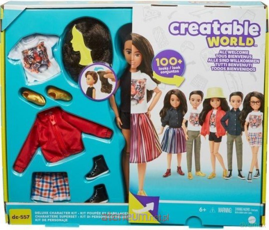 Barbie Zestaw Creatable world GKV47