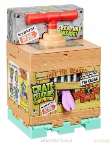 Crate Creatures Surprise KaBOOM Box Croak [FIGURKA]