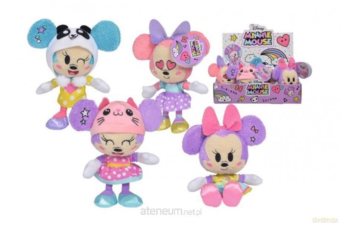 Disney Pluszowa Minnie w przebraniach 18 cm mix
