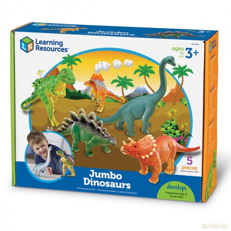 Duże Figurki. Dinozaury. Zestaw 1, 5 szt. [FIGURKA]