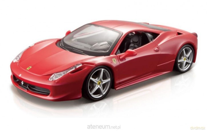 Ferrari 458 Italia Red 1:24
