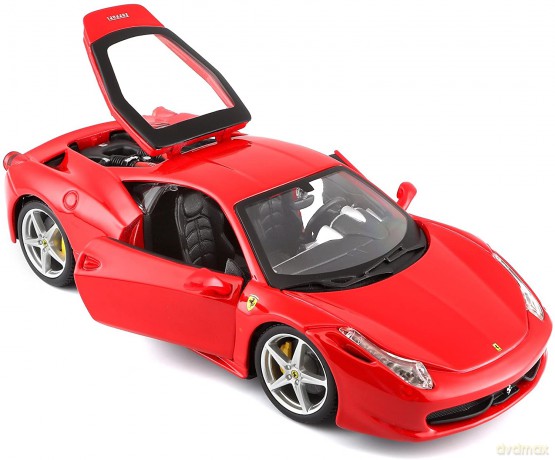 Ferrari 458 Italia Red 1:24