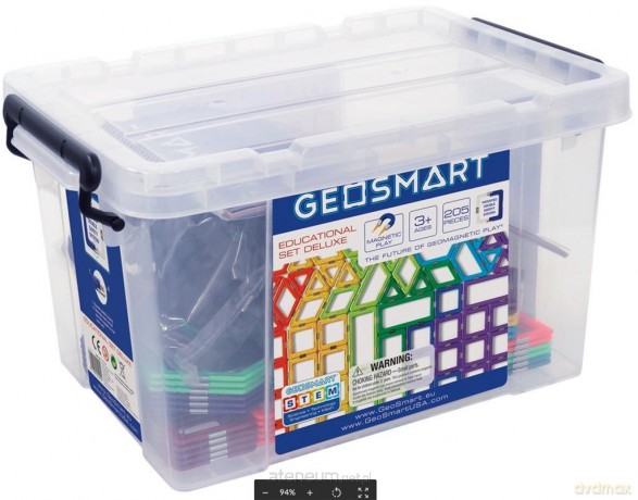 Geo Smart Educational Set DELUXE (205 części) IUVI [KLOCKI]