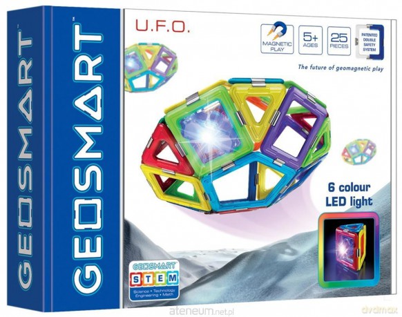 Geo Smart UFO (25 części) IUVI Games [KLOCKI]