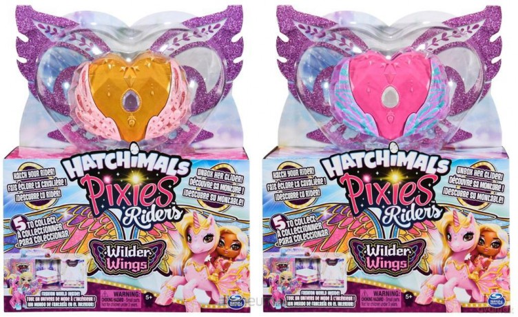 Hatchimals Pixies Riders Wilder Wings mix [FIGURKA]