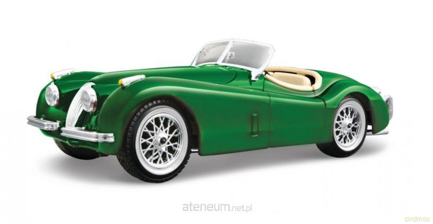 Jaguar XK 120 Roadster 1951 Green 1:24