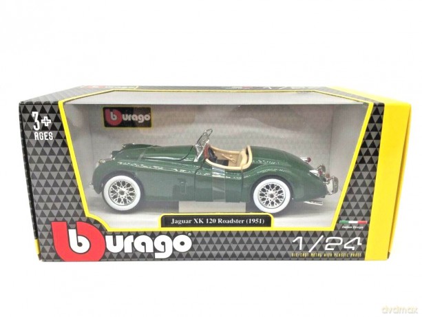 Jaguar XK 120 Roadster 1951 Green 1:24