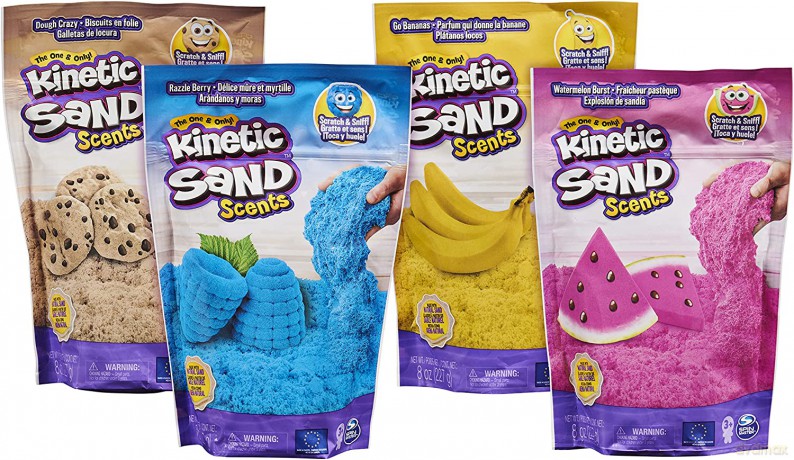 Kinetic Sand Smakowite zapachy mix 240g (wysyłka losowa)