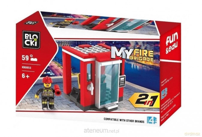 Klocki Blocki MyFireBrigade 2w1 59 el. [KLOCKI]