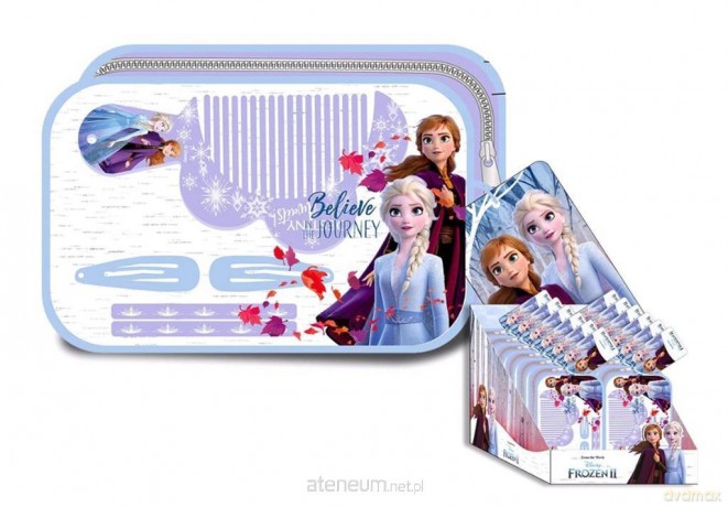 Kosmetyczka z akcesoriami do włosów Frozen 2