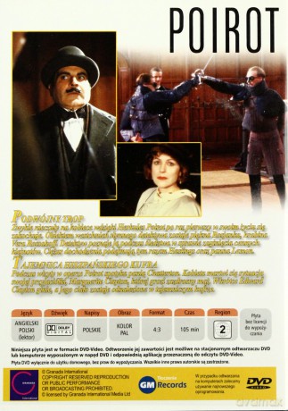 Wielcy Detektywi: Poirot 15: Podwójny trop / Tajemnica hiszpańskiego kufra [DVD]
