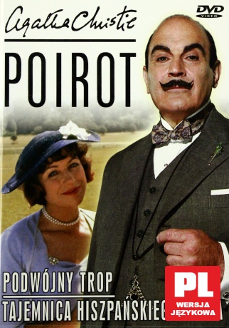 Wielcy Detektywi: Poirot 15: Podwójny trop / Tajemnica hiszpańskiego kufra [DVD]